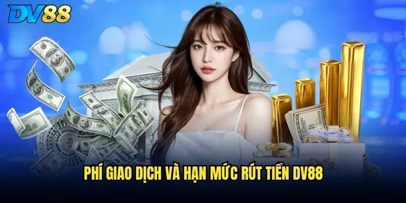 Rút tiền DV88 có nhanh chóng và đảm bảo không? 3 Phí giao dịch và hạn mức rút tiền DV88